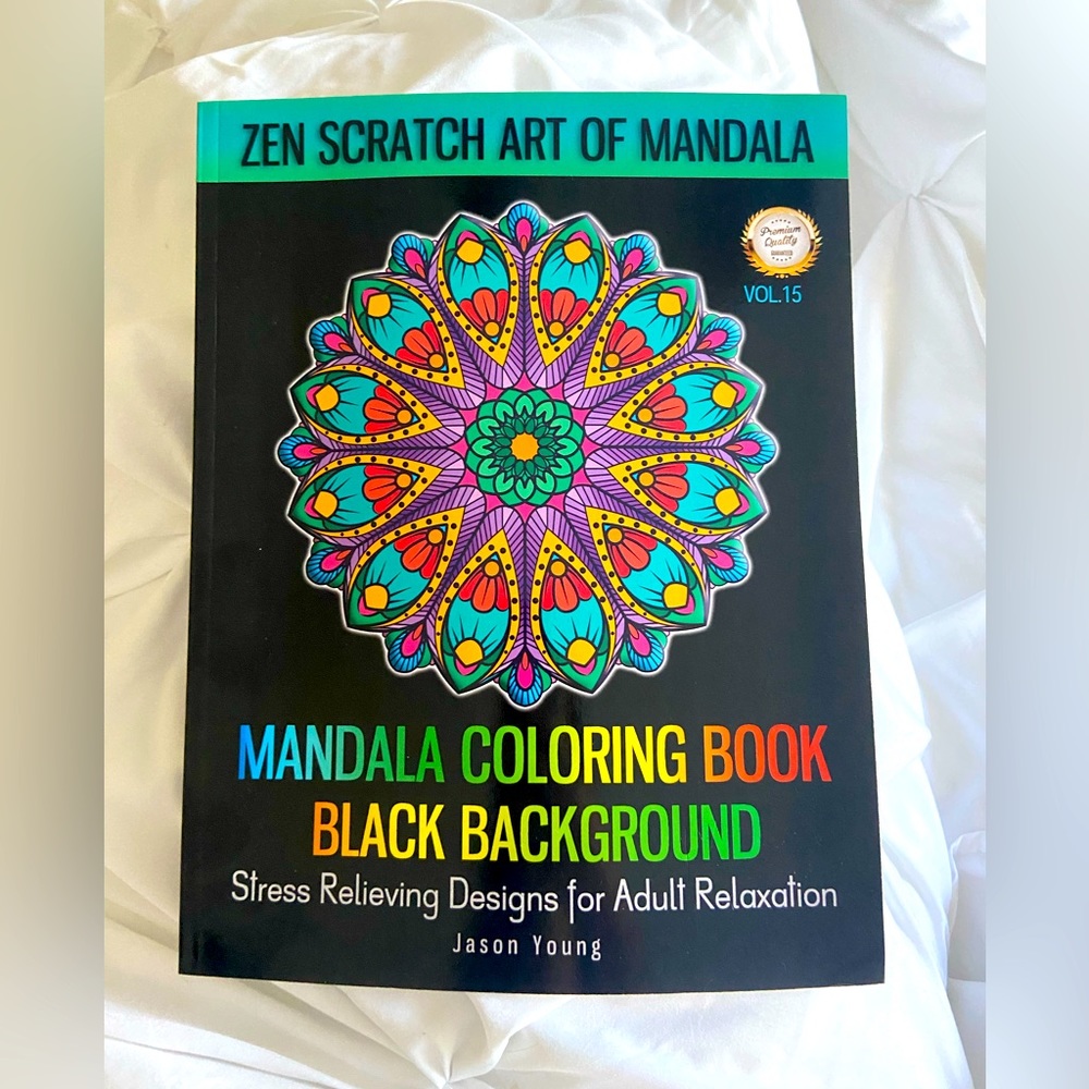 Adult mandala coloring book new